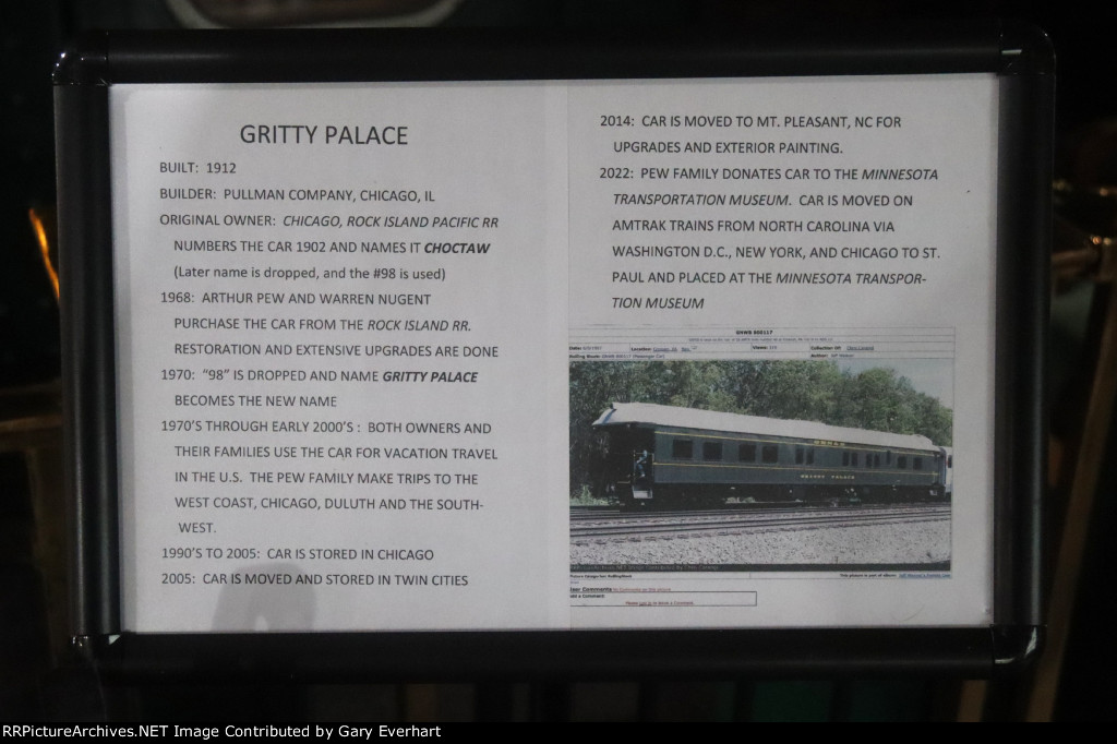 "Gritty Palace" Executive Car
